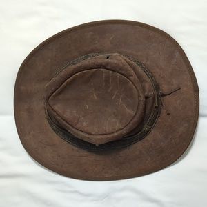 Barmah Kangaroo leather hat